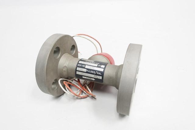 FOXBORO 1/2-82F6E4 VORTEX FLOW METER 5327PULSES/GAL 1/2IN