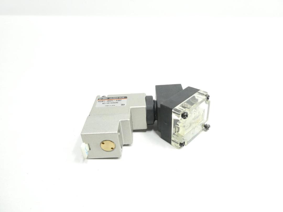 SMC VO301-003TL-X302 PNEUMATIC SOLENOID VALVE 110V-AC