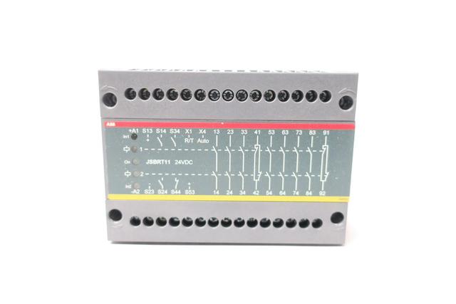 ABB 2TLA010025R0000 JSBRT11 SAFETY RELAY 24V-DC