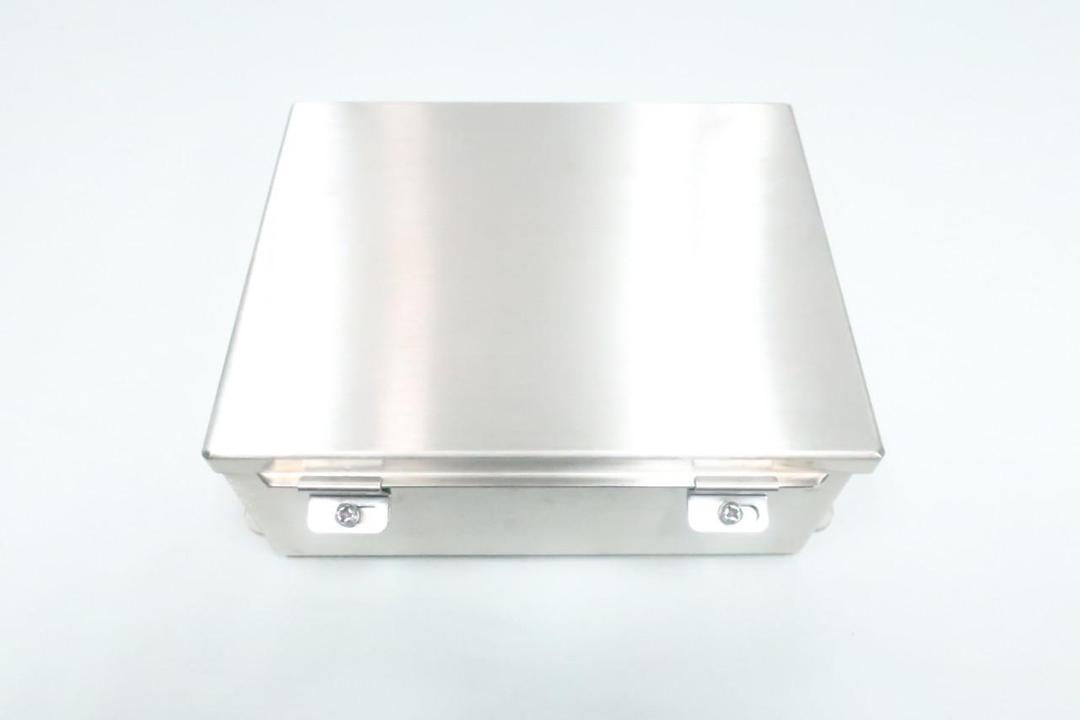 HOFFMAN A1008NFSS STAINLESS ENCLOSURE 10IN X 8IN X 4IN
