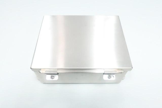 HOFFMAN A1008NFSS STAINLESS ENCLOSURE 10IN X 8IN X 4IN