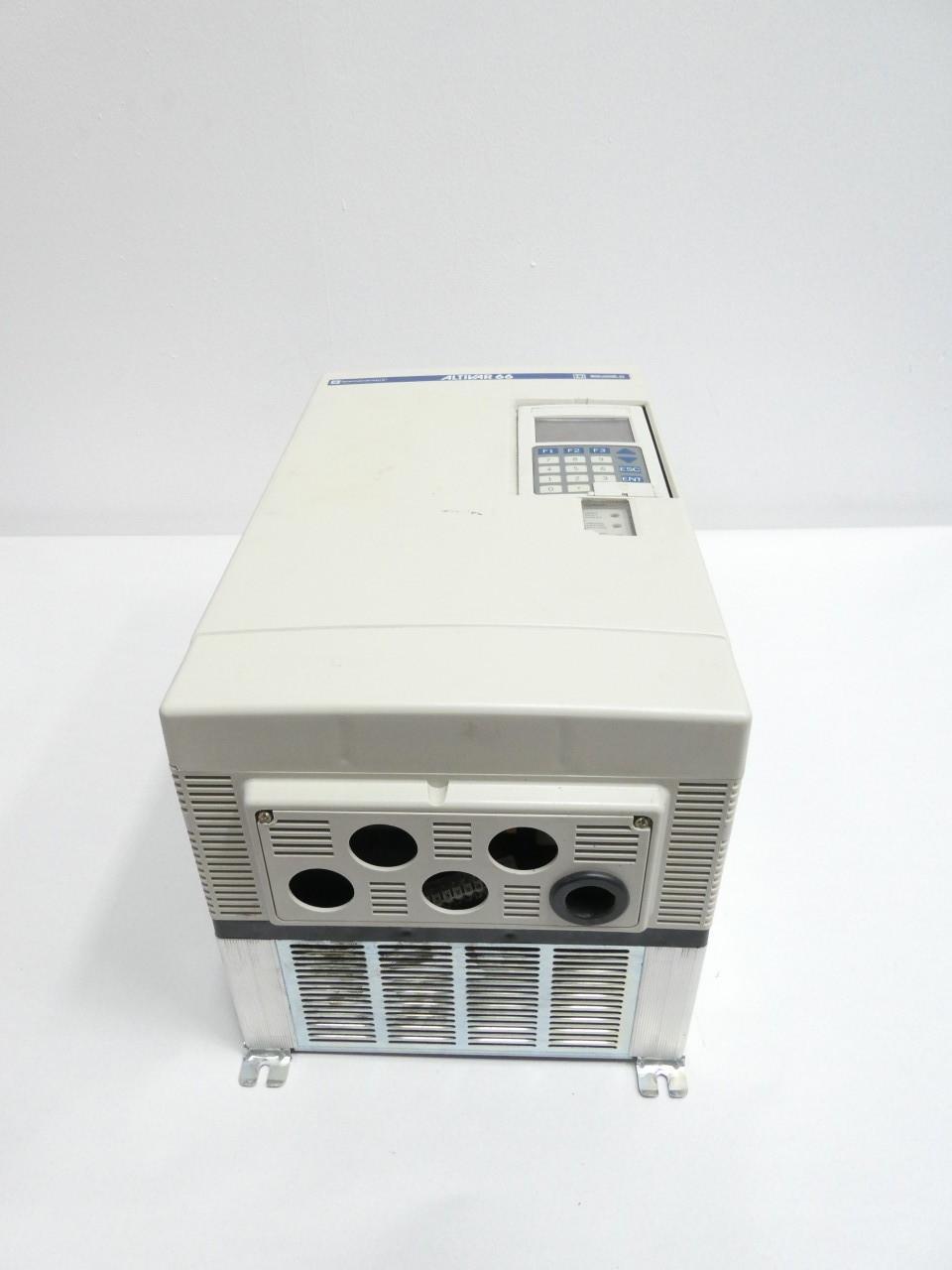 TELEMECANIQUE ATV66D23N4 ALTIVAR 66 AC VFD DRIVE 400/460VAC 400HZ 0-460V-AC 25HP