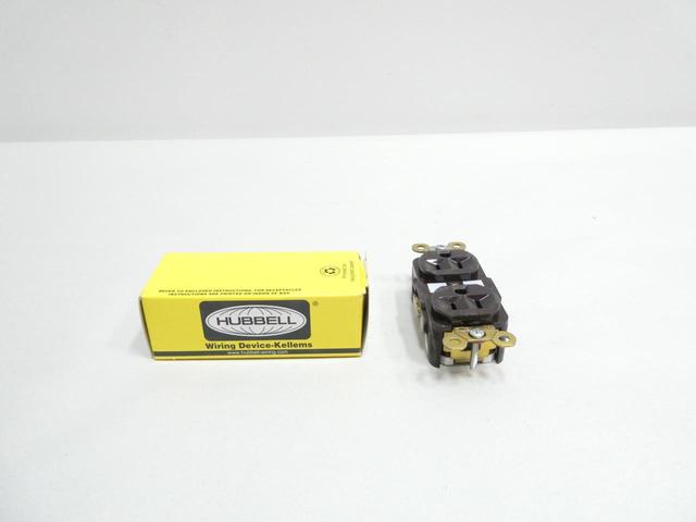 HUBBELL HBL5262 DUPLEX RECEPTACLE 15A AMP 125V-AC