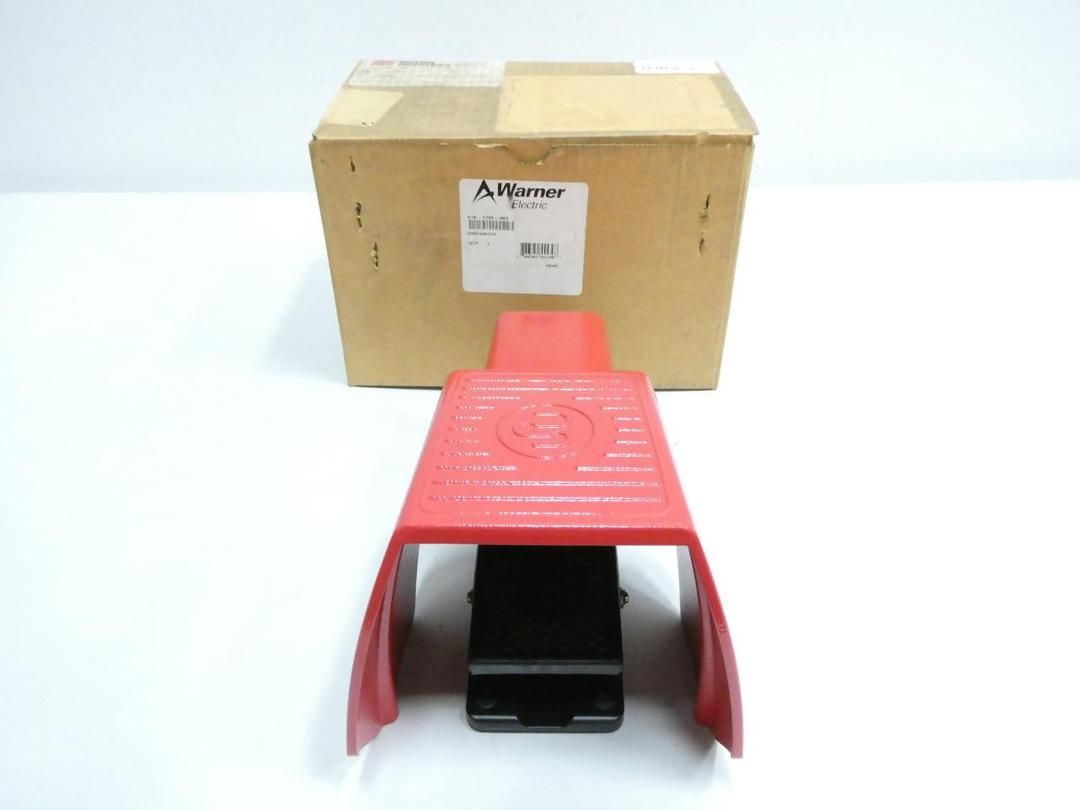 WARNER F1-U2Z AT UN 616-1700-483 FOOT SWITCH 240V-AC