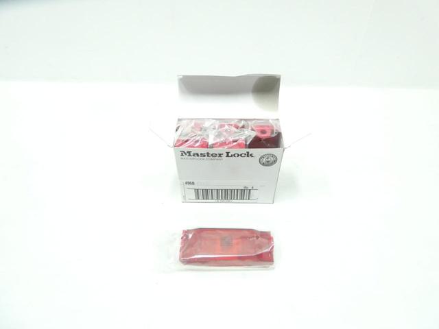 BOX OF 6 MASTER LOCK 496B UNIVERSAL WALL SWITCH COVER