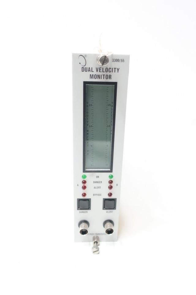 BENTLY NEVADA 3300/55-01-04-12-12-00-00-04-00 DUAL VELOCITY MONITOR