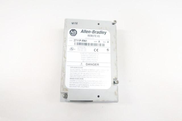 ALLEN BRADLEY 2711P-RN1 COMMUNICATION MODULE SER A