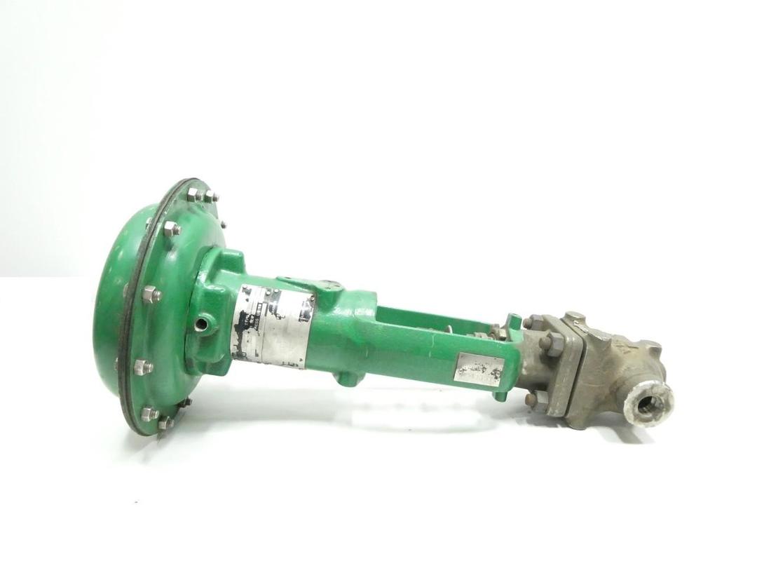 FISHER ED 667 SIZE 30 PNEUMATIC STAINLESS THREADED CONTROL VALVE 3/4IN NPT