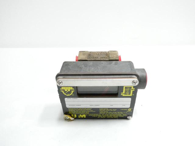 UFM SN-FSE10GM-6-32V1.0-A61WR-HT-ST-TG-W-5U FLOW METER 0-10GPM 3/4IN NPT