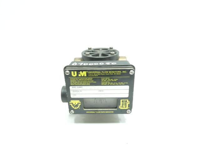 UFM UNIVERSAL FLOW MONITORS WP5GM-2L-A1WR-C-W-1D FLOW METER 0-5GPM 1/4IN NPT