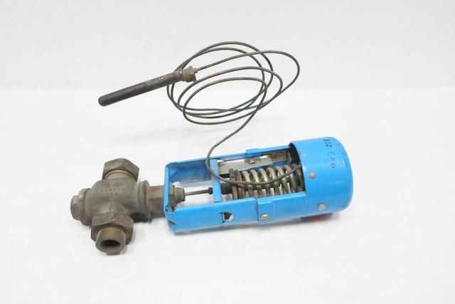 POWERS PROCESS CONTROLS 11 595-4772 TEMPERATURE REGULATED VALVE 80-140F 1IN NPT