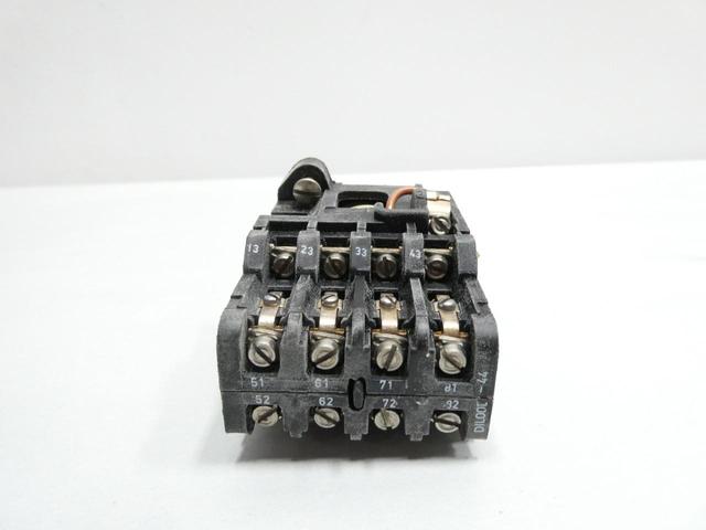 KLOCKNER MOELLER DIL 00L-44-NA AC CONTACTOR 115V-AC 20A AMP 1HP