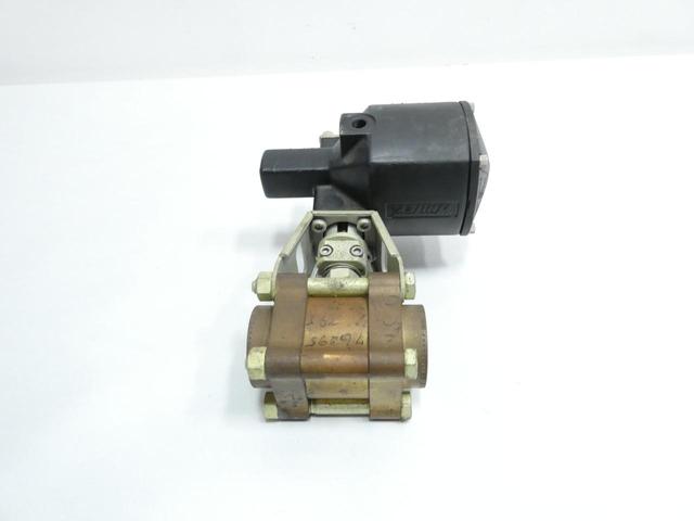 WHITNEY B-65TF16-33D BRASS THREADED BALL VALVE 1IN NPT