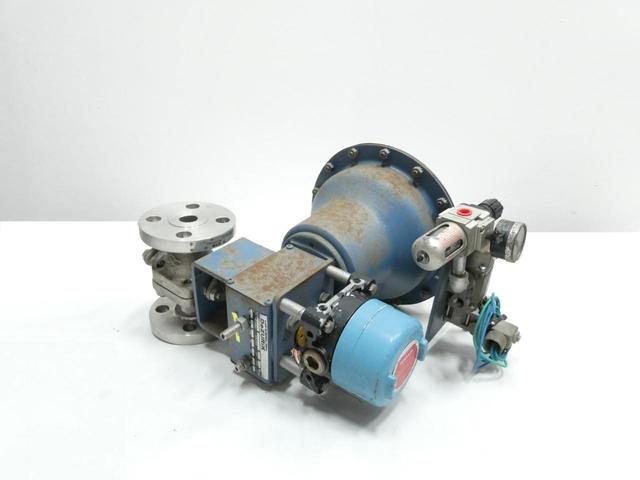 KTM V-6 A-335830 2012046 DEZURIK 9248805 STAINLESS FLANGED CONTROL VALVE 15/16IN
