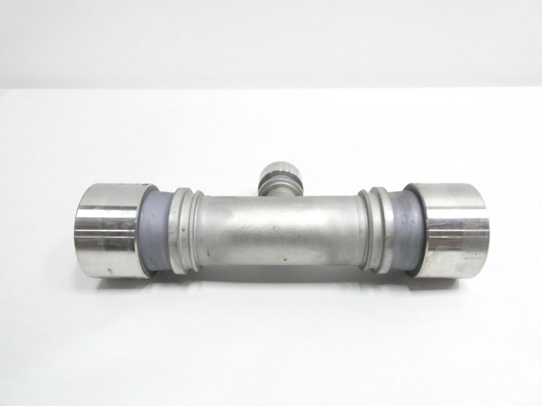 LOKRING SS40-RTEE-P32-P16 STAINLESS PIPE TEE 2IN X 1IN X 2IN