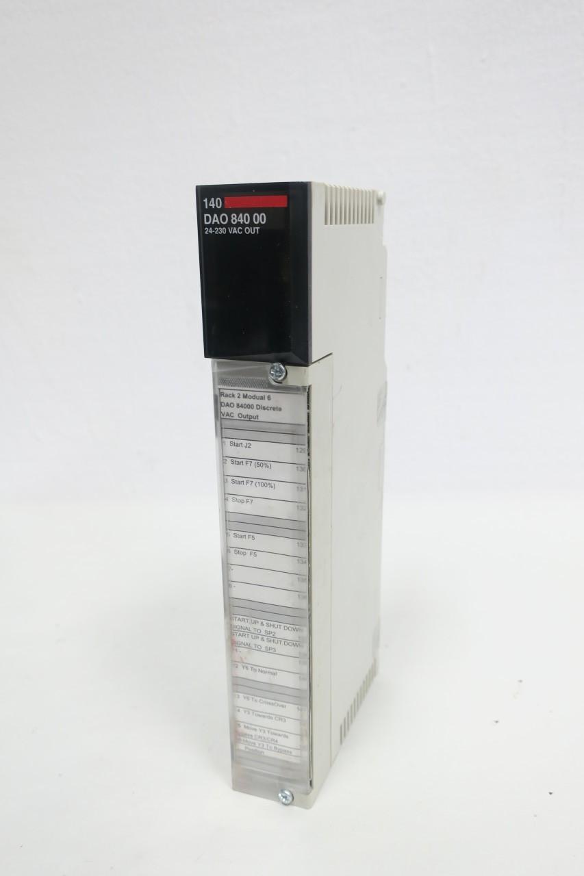 SCHNEIDER 140 DAO 840 00 TSX QUANTUM OUTPUT MODULE