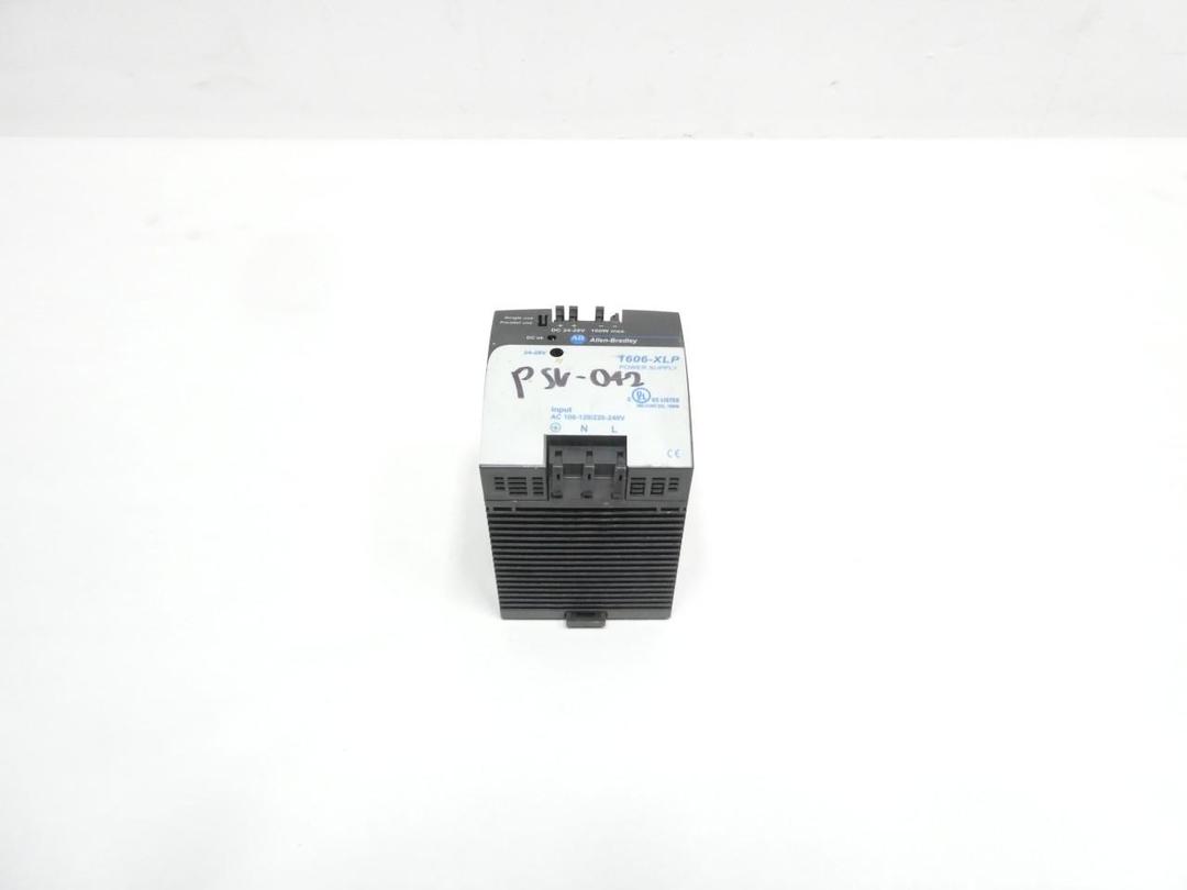 ALLEN BRADLEY 1606-XLP100E POWER SUPPLY 100-120/220-240V-AC 4.2A AMP 24-28V-DC