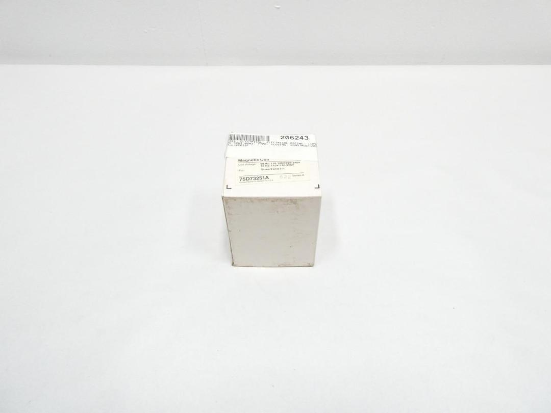 FURNAS 75D73251A CONTACTOR COIL 120/240V-AC SIZE 3/3-1/2