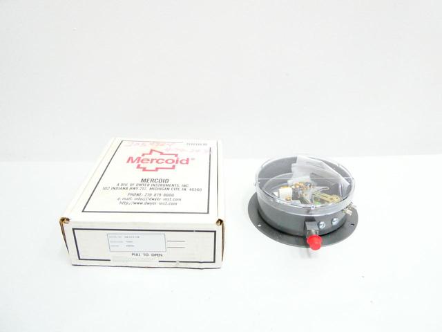 MERCOID DA-23-3-10S PRESSURE SWITCH 1/4IN 25-600PSI 120-440V-AC 120/240V-DC