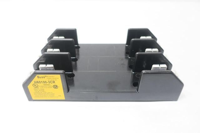 COOPER BUSSMANN H60100-3CR FUSE HOLDER 3P 100A AMP 600V-AC