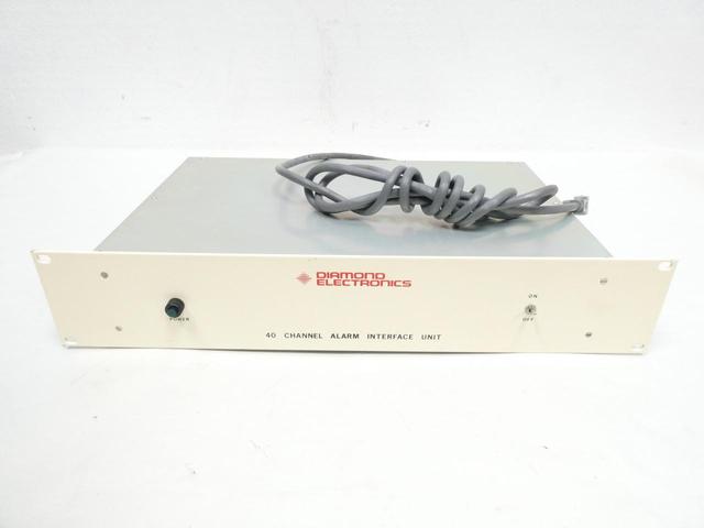 DIAMOND ELECTRONICS AIU 512620-1044 40 CHANNEL ALARM INTERFACE UNIT