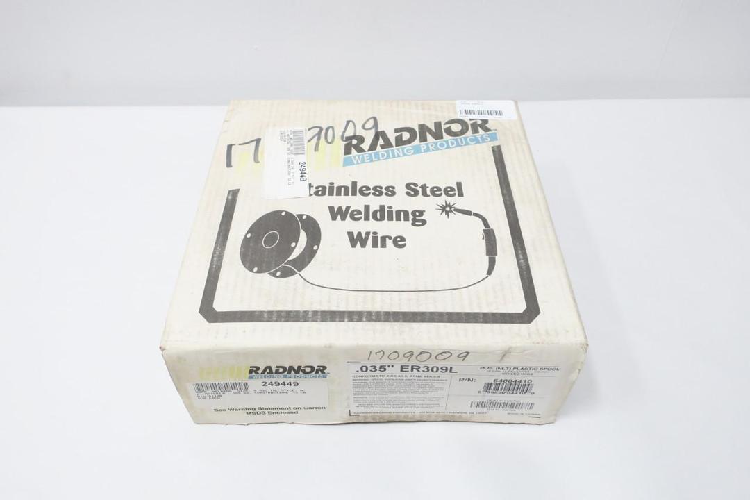 RADNOR 64004410 STAINLESS STEEL WELDING WIRE 0.035IN 25LB
