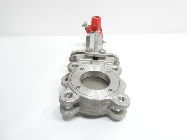 FNW 2000BT STAINLESS LUGGED KNIFE GATE VALVE 3IN 150