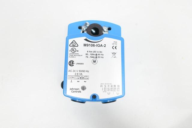 JOHNSON CONTROLS M9106-IGA-2 ELECTRIC ACTUATOR 24V-AC