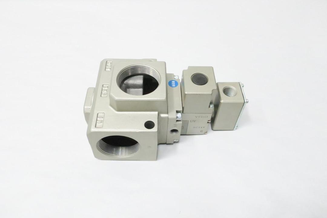 SMC VP3185V-205TB1-N PNEUMATIC SOLENOID VALVE 24V-DC 0.2MPA 2IN NPT