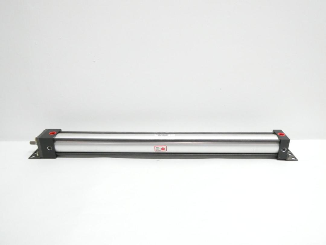 NORGREN MS1/24/Z/CCA/T DOUBLE ACTING PNEUMATIC CYLINDER 1IN 24IN 250PSI