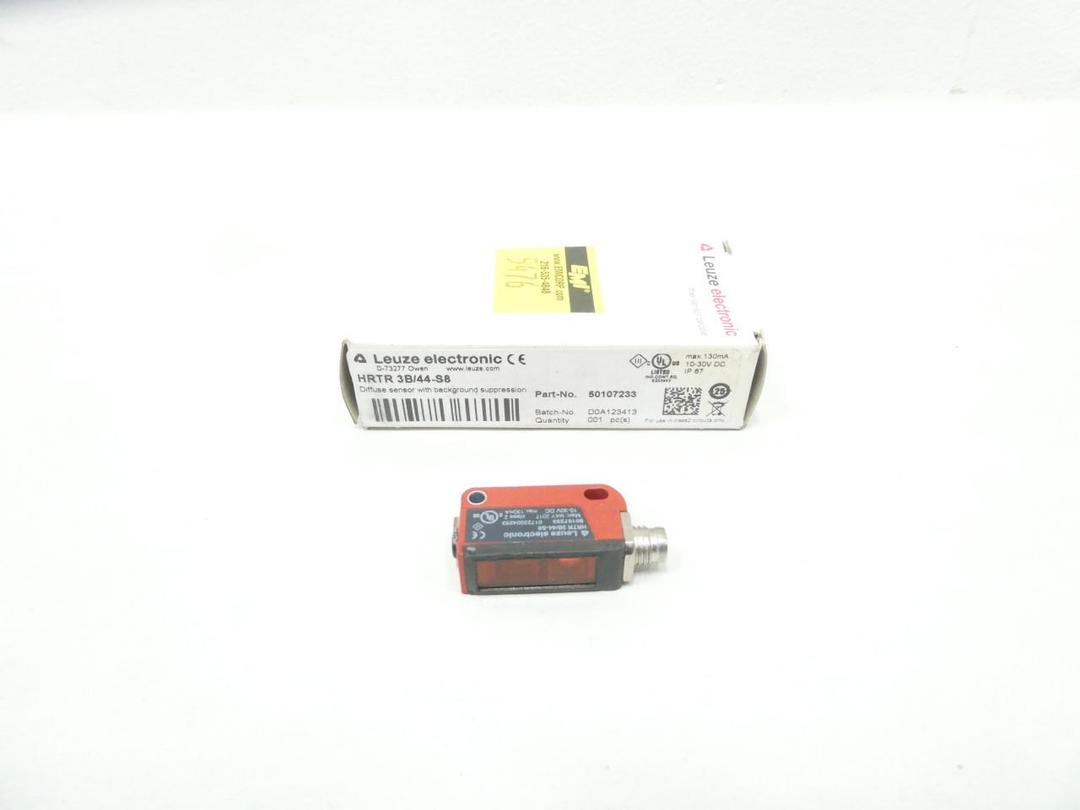 LEUZE ELECTRONIC 50107233 DIFFUSE SENSOR W/ BACKGROUND SUPPRESSI 10-30V-DC