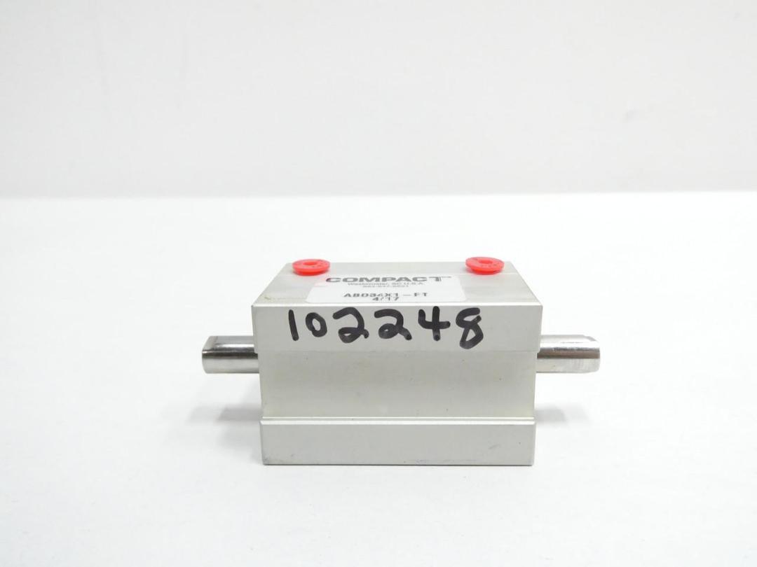 COMPACT ABD34X1-FT DOUBLE ACTING PNEUMATIC CYLINDER 3/4IN 1IN