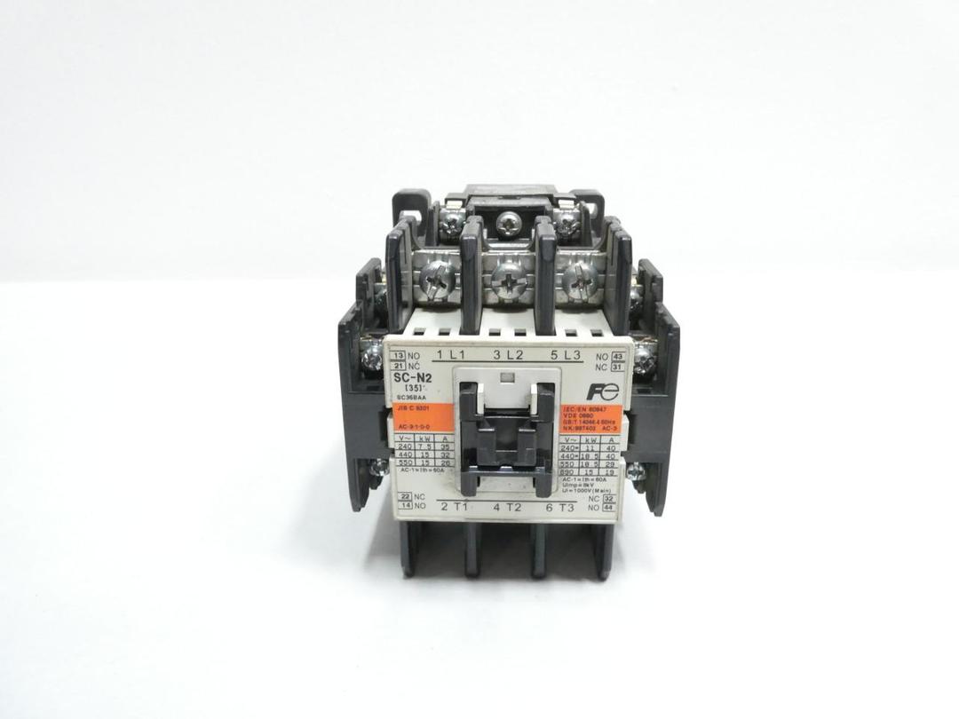 FUJI SC-N2 SC35BAA AC CONTACTOR 220-240V-AC 60A AMP 30HP