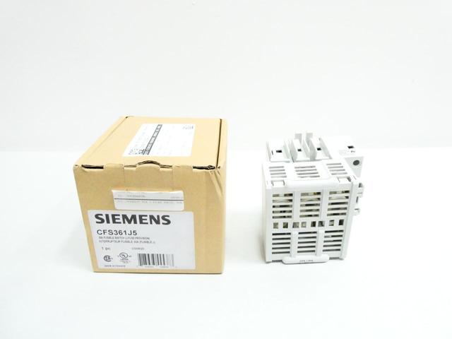 SIEMENS CFS361J5 FUSIBLE DISCONNECT SWITCH 3P 30A AMP 600V-AC