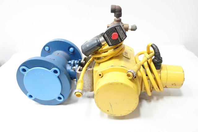 QUADRANT F1RCSRRLH1F300-Z1 PNEUMATIC STEEL FLANGED BALL VALVE 3IN 150