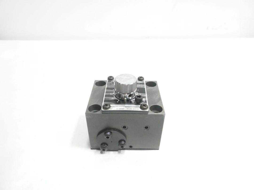 NACHI TL-G03-8-11 HYDRAULIC FEED CONTROL VALVE