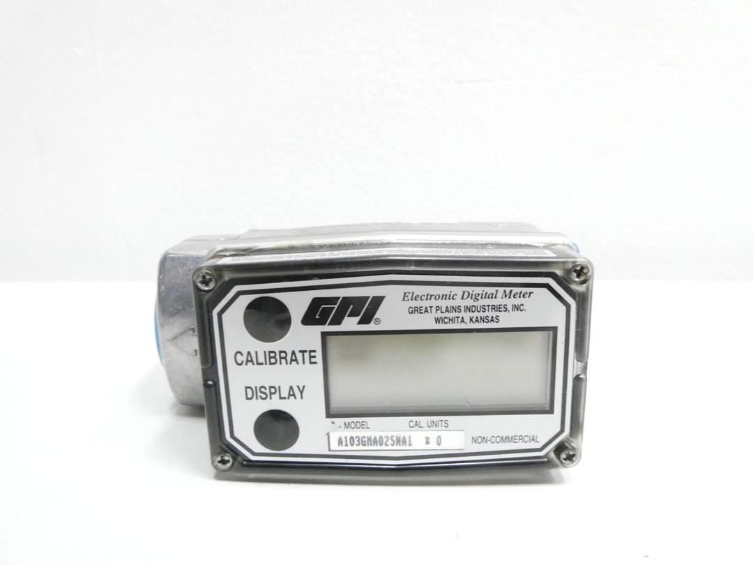GPI A103GMA025NA1 DIGITAL FLOW METER 1IN NPT