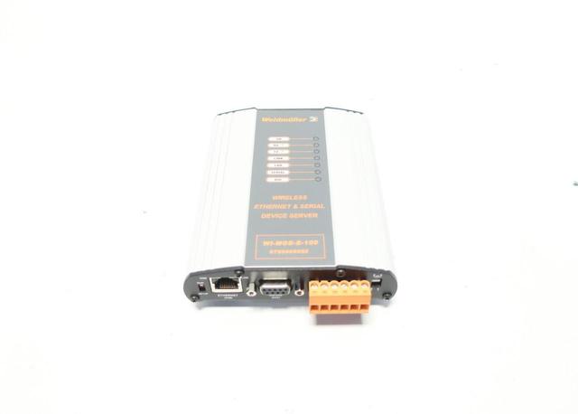 WEIDMULLER WI-MOD-E-100 WIRELESS DEVICE ETHERNET SERVER 100MW FCC 2.4GHZ