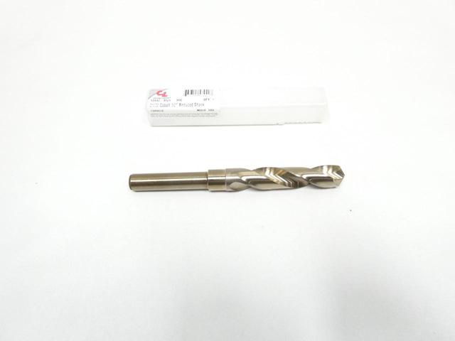 CHICAGO-LATROBE 53442 190C COBALT STEEL REDUCED SHANK 21/32IN DRILL BIT