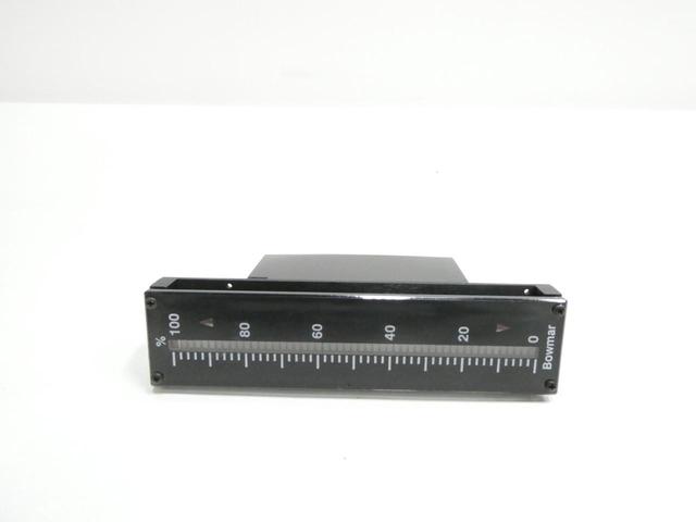 WESCHLER INSTRUMENTS APM600MA004/020S3% BOWMAR PANEL METER 0-100PERCENT