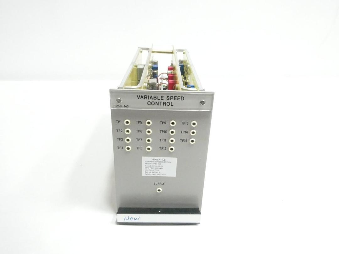 VERSATILE MEASURING INSTRUMENTS RP50-143 VARIABLE SPEED CONTROL MODULE