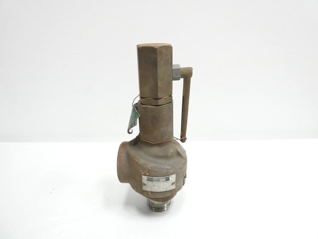 CONSOLIDATED 1982C-1 STEEL THREADED RELIEF VALVE 25PSI 1-1/2 X 2IN NPT