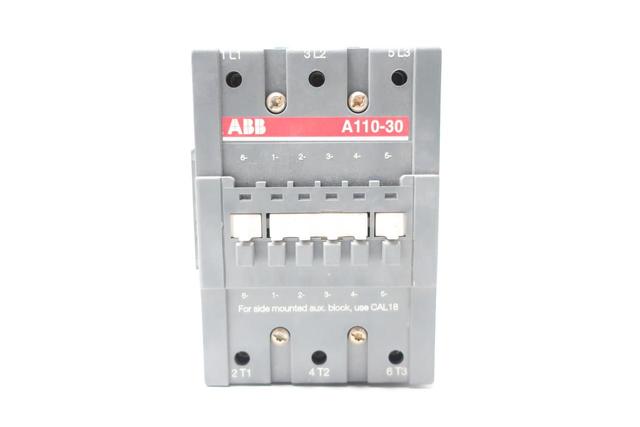 ABB A110-30 AC CONTACTOR 110-120V-AC 140A AMP 75HP