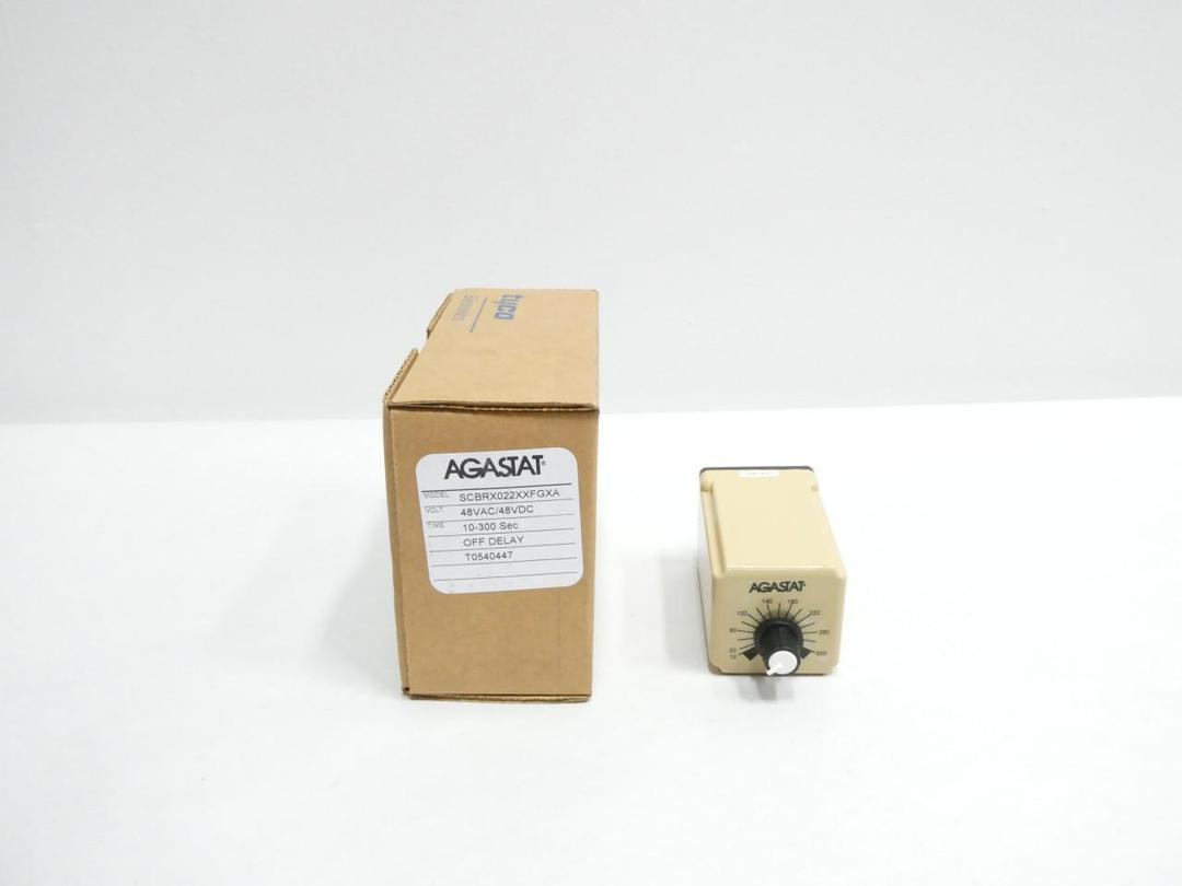 AGASTAT SCBRX022XXFGXA TIMING RELAY 48V-AC/DC