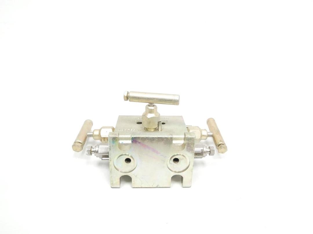 PRECISION GENERAL M-694CCT FIVE VALVE MANIFOLD 8000PSI