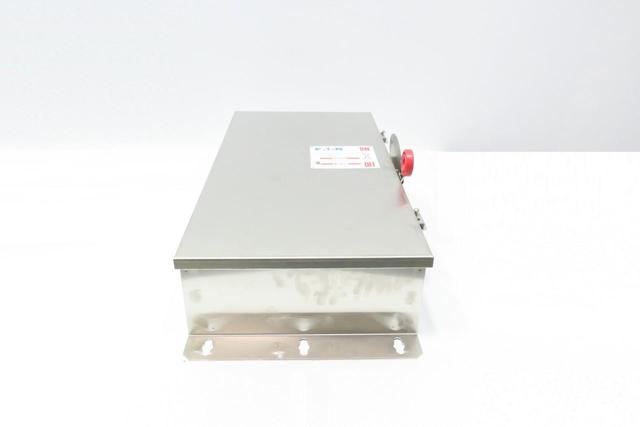 EATON CDH364NWKX STAINLESS FUSIBLE DISCONNECT SWITCH 3P 200A AMP 600V-AC