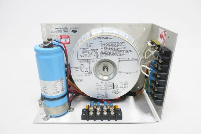 MOOG ANIMATICS PS42V20AF110 OPEN FRAME DC POWER SUPPLY 120/240V-AC 42V-DC 20A