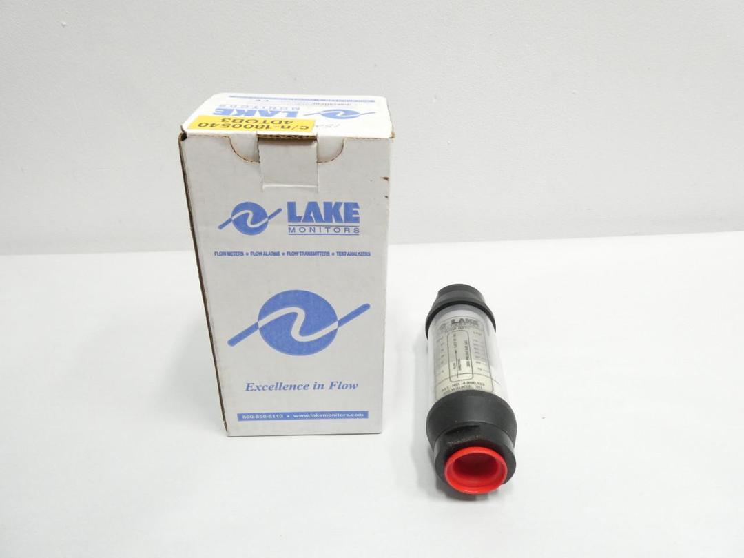 LAKE MONITORS B4A6HD20 VARIABLE AREA FLOW METER 4-20GPM 1IN NPT