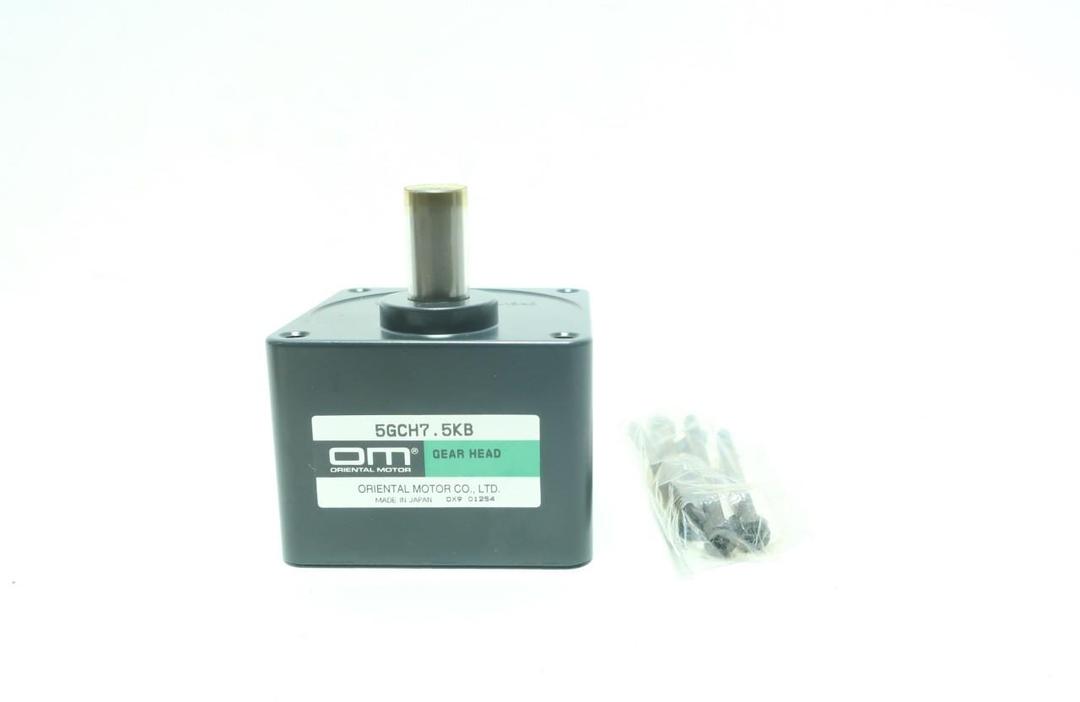 ORIENTAL MOTOR 5GCH7.5KB PARALLEL SHAFT GEAR HEAD 5/8IN