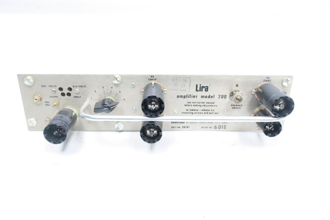 MSA 200 36281 LIRA AMPLIFIER MODULE